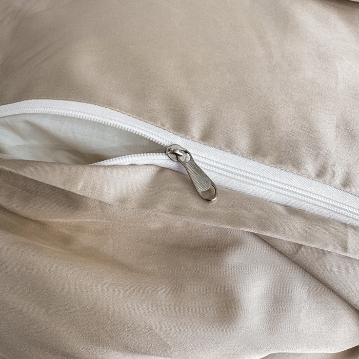 91家纺网 家纺一手货源 找家纺 盛凡家纺 2026春夏新款全棉纯棉100支长绒棉绣花四件套--萨尔夫人 萨尔夫人-卡其