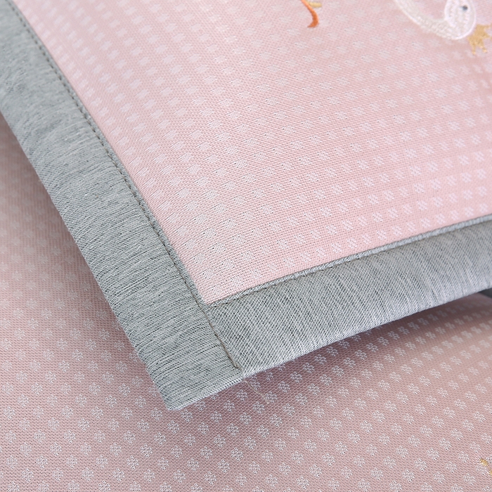 91家纺网 家纺一手货源 找家纺 小牛席业 2026新款华夫格天鹅冰丝夏凉枕套夏凉枕套冰丝枕套藤枕套冰藤枕套冰丝枕套竹枕套凉席枕套豆豆枕套 华夫格天鹅冰丝夏凉枕套-粉色