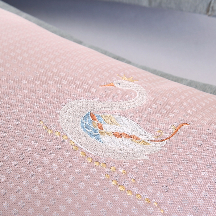 91家纺网 家纺一手货源 找家纺 小牛席业 2026新款华夫格天鹅冰丝夏凉枕套夏凉枕套冰丝枕套藤枕套冰藤枕套冰丝枕套竹枕套凉席枕套豆豆枕套 华夫格天鹅冰丝夏凉枕套-粉色