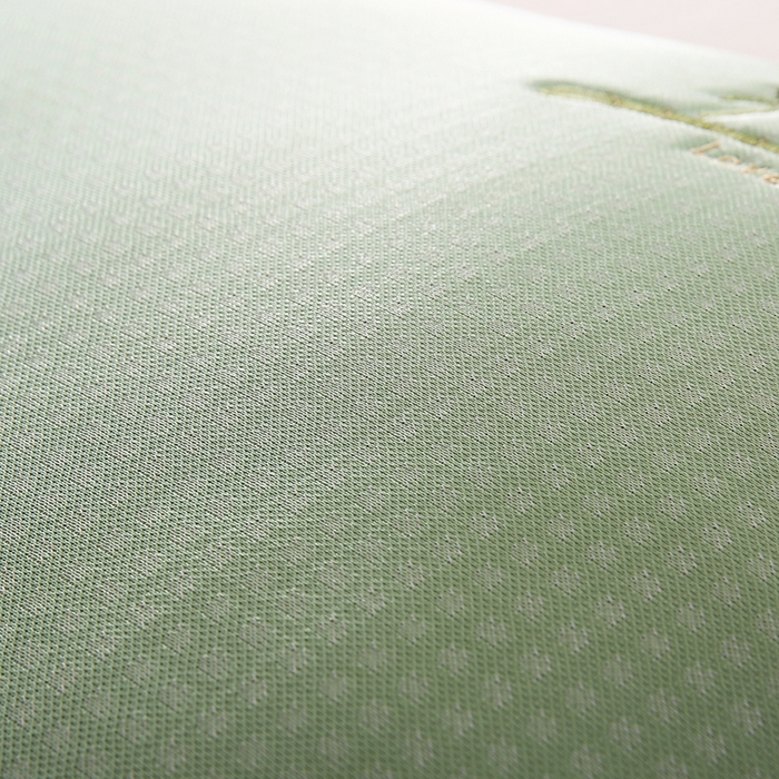 91家纺网 家纺一手货源 找家纺 小牛席业 2026新款华夫格爱家熊猫夏凉枕套凉枕套冰丝枕套藤枕套冰藤枕套冰丝枕套竹枕套凉席枕套豆豆枕套 绿色