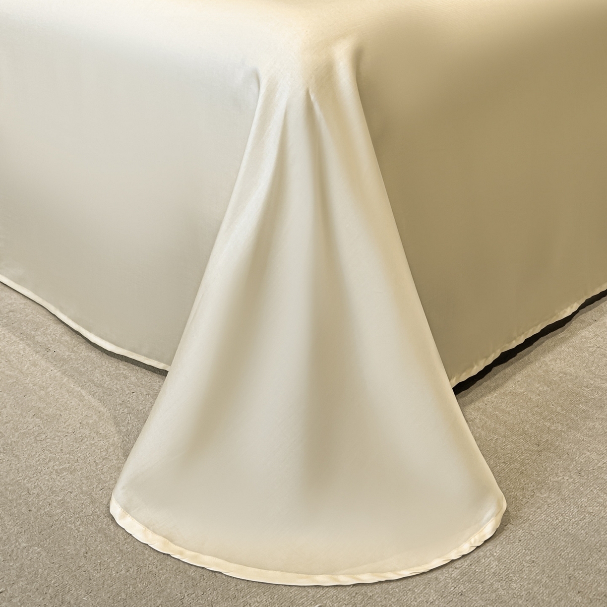 91家纺网 家纺一手货源 找家纺 （总）慕晨 2026新款莱赛尔提花被套四件套高级简奢款天丝4件套直播热款