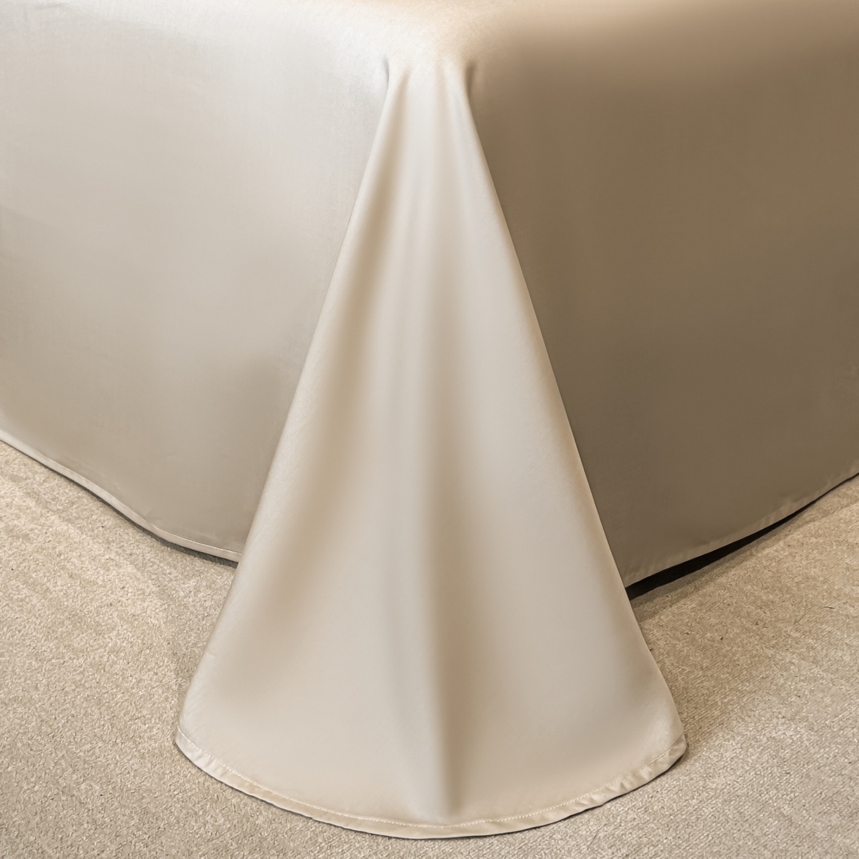 91家纺网 家纺一手货源 找家纺 慕晨 2026新款莱赛尔提花被套四件套高级简奢款天丝4件套直播热款 迷离