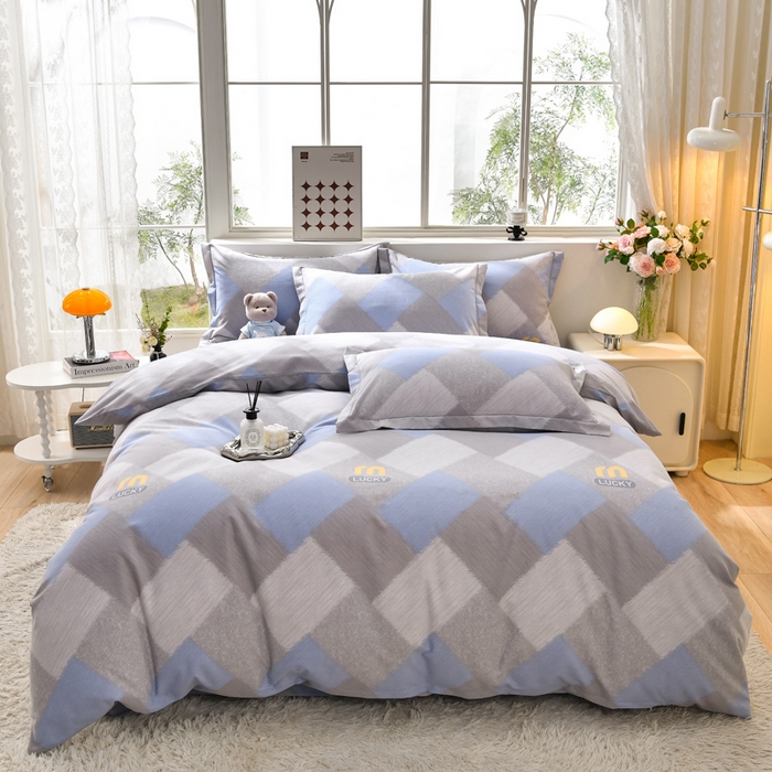 91家纺网 家纺一手货源 找家纺 （总）董成龙 2026新款直播爆款加厚全棉活性磨毛四件套纯棉三件套