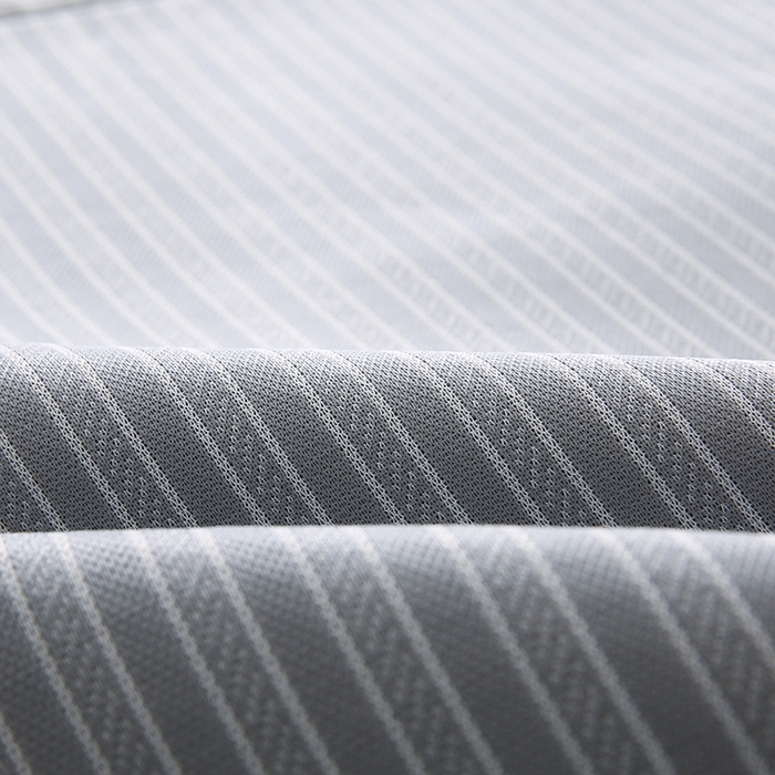 91家纺网 家纺一手货源 找家纺 小牛席业 2026新款经典条纹-冰丝夏凉枕套 灰色