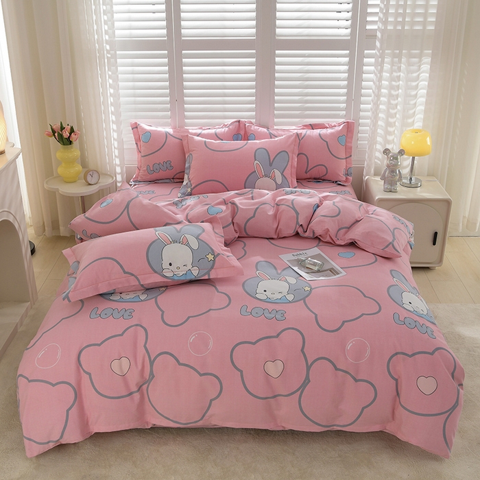 91家纺网 家纺一手货源 找家纺 （总）董成龙 2026新款直播爆款加厚全棉活性磨毛四件套纯棉三件套