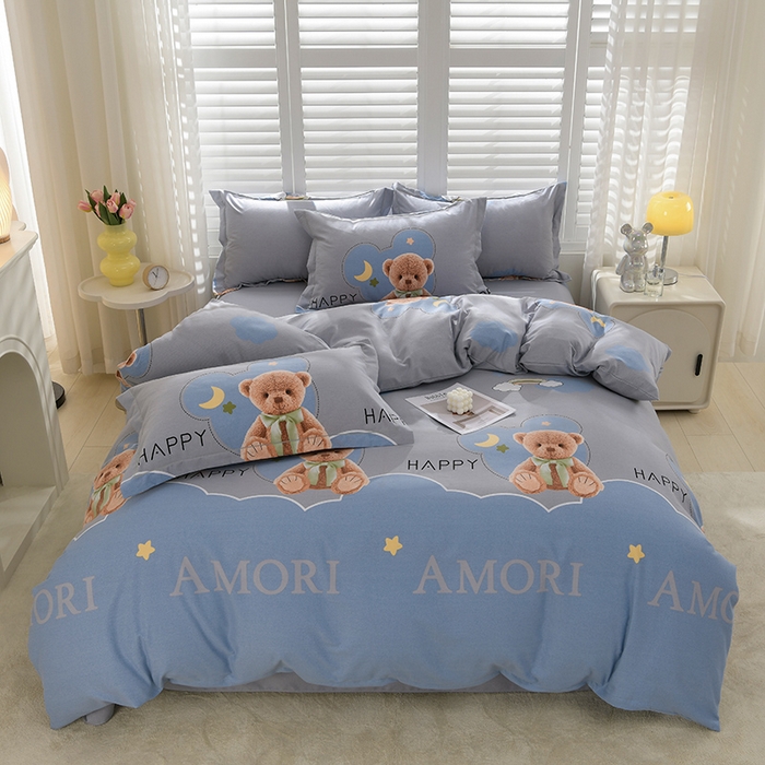 91家纺网 家纺一手货源 找家纺 （总）董成龙 2026新款直播爆款加厚全棉活性磨毛四件套纯棉三件套