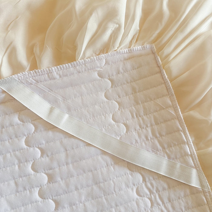 91家纺网 家纺一手货源 找家纺 网红馆（ck家纺） 2026春夏新款阳光花语全棉纯棉床裙四件套 阳光花语 玉