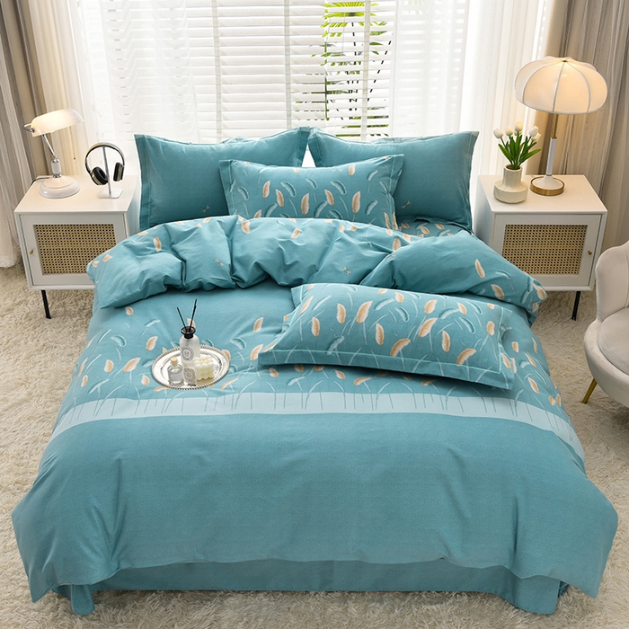 91家纺网 家纺一手货源 找家纺 （总）董成龙 2026新款直播爆款加厚全棉活性磨毛四件套纯棉三件套