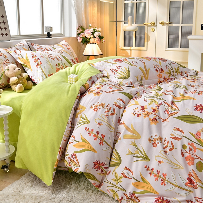 91家纺网 家纺一手货源 找家纺 （总）董成龙 2026新款直播爆款加厚全棉活性磨毛四件套纯棉三件套