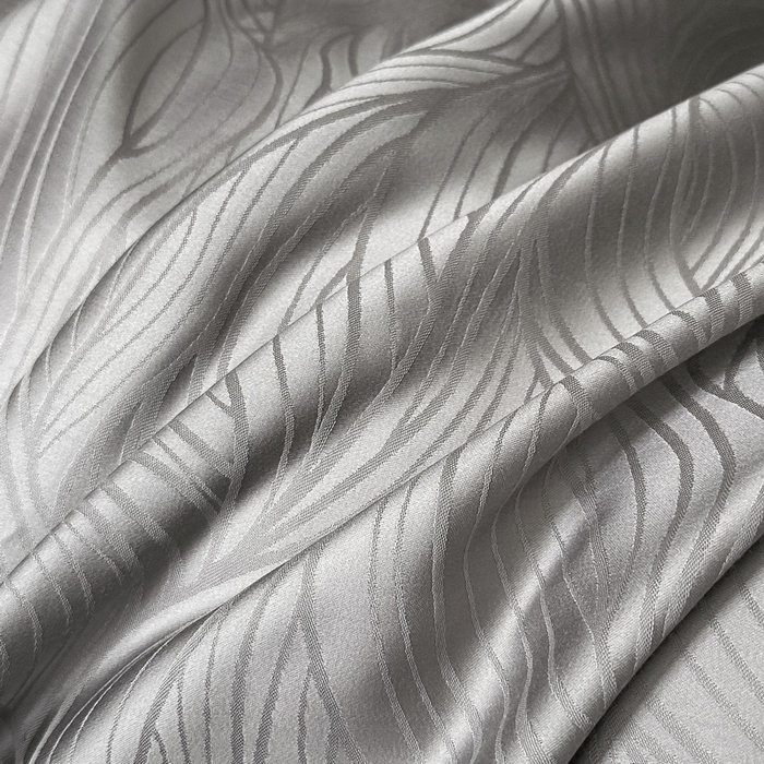 91家纺网 家纺一手货源 找家纺 慕晨 2026新款莱赛尔提花被套四件套高级简奢款天丝4件套直播热款 波雅