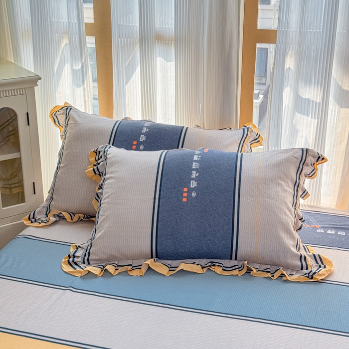 91家纺网 家纺一手货源 找家纺 （总）爱妮玖玖 2026新款小蕾丝花边单枕套枕套单件单品枕套