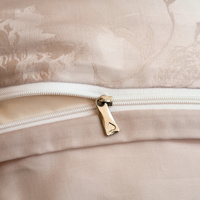 91家纺网 家纺一手货源 找家纺 慕晨 2026新款莱赛尔提花被套四件套高级简奢款天丝4件套直播热款 艾尔