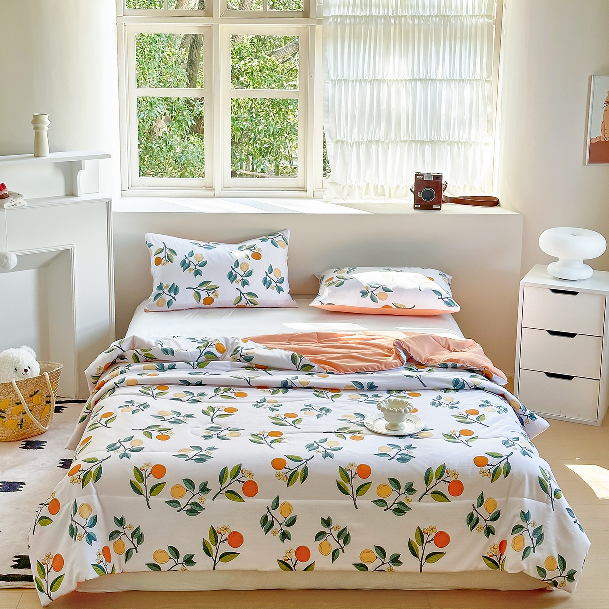 梵克保罗 2026新款跑量印花款夏被被子被芯系列 金果小筑