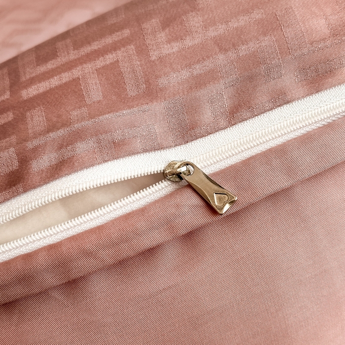 91家纺网 家纺一手货源 找家纺 慕晨 2026新款莱赛尔提花被套四件套高级简奢款天丝4件套直播热款 米娜