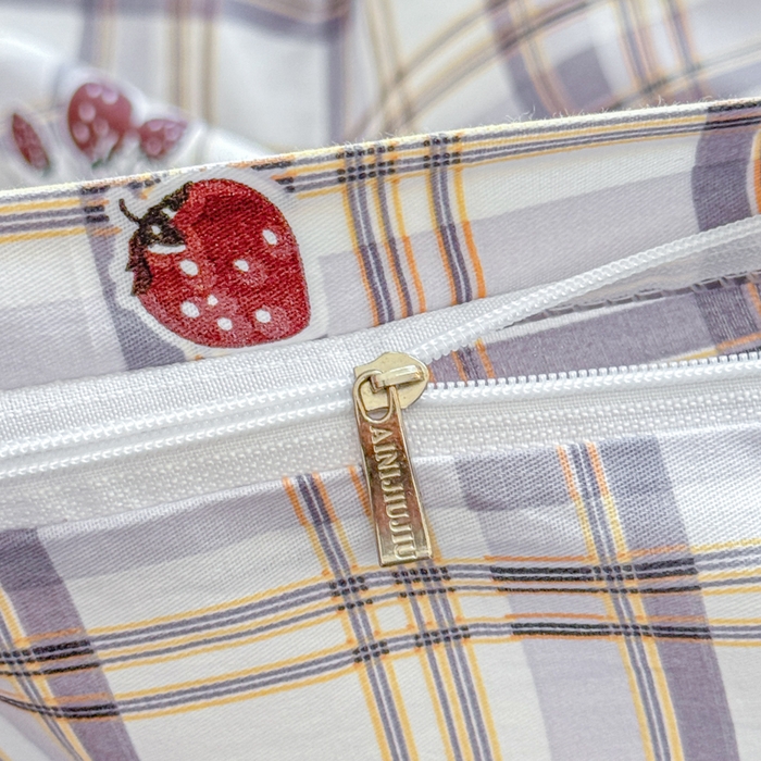 91家纺网 家纺一手货源 找家纺 （总）爱妮玖玖 2026新款小蕾丝全棉纯棉印花单层单被套被套单件单品被套