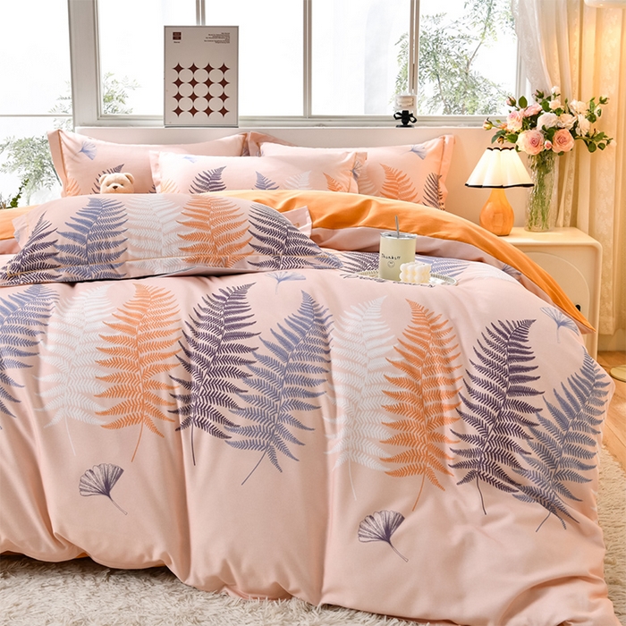 91家纺网 家纺一手货源 找家纺 董成龙 2026新款直播爆款加厚全棉活性磨毛四件套纯棉三件套 繁华似锦