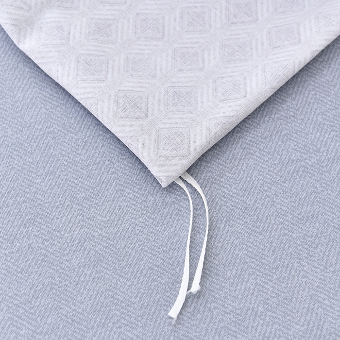 91家纺网 家纺一手货源 找家纺 董成龙 2026新款直播爆款加厚全棉活性磨毛四件套纯棉三件套 昔城-灰