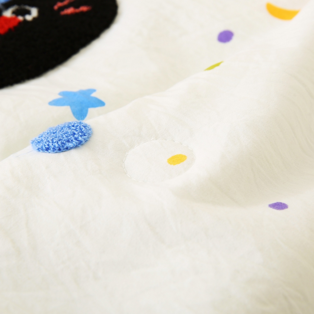 91家纺网 家纺一手货源 找家纺 梵克保罗 2026新款儿童场景毛巾绣超柔水洗棉夏被系列 复古小熊