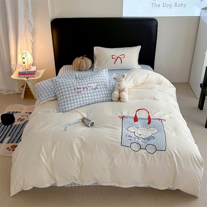 91家纺网 家纺一手货源 找家纺 （总）暖生活 2026新款高克重细颗粒羊羔绒四件套