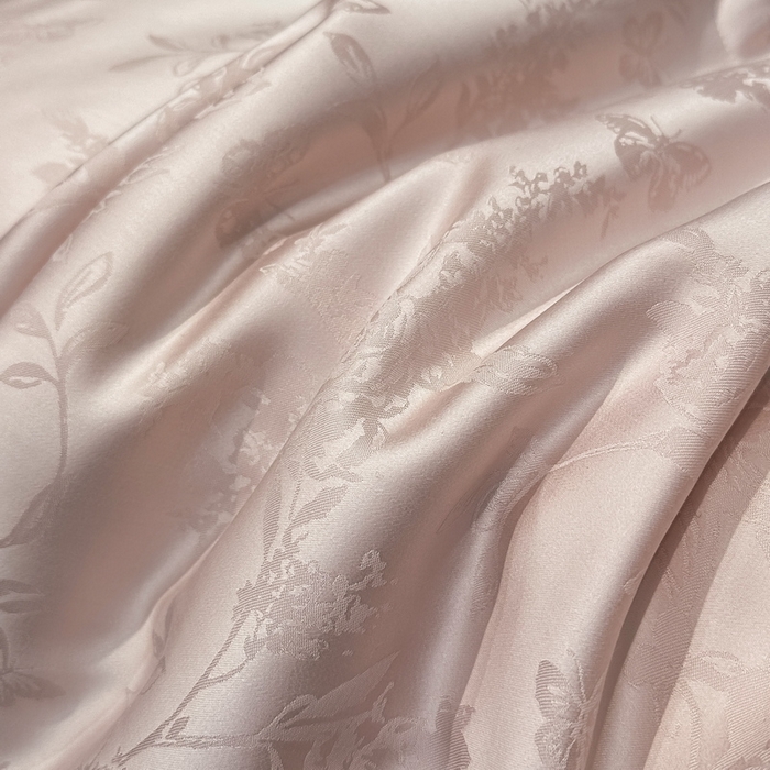 91家纺网 家纺一手货源 找家纺 慕晨 2026新款莱赛尔提花四件套高级简奢款天丝夏被四件套直播热款 艾尔