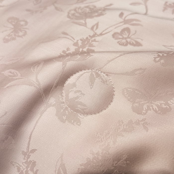 91家纺网 家纺一手货源 找家纺 慕晨 2026新款莱赛尔提花四件套高级简奢款天丝夏被四件套直播热款 艾尔