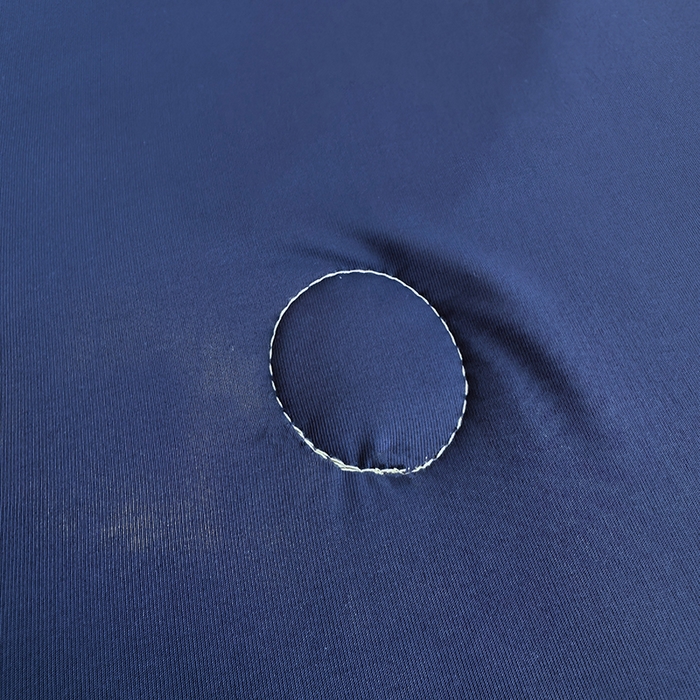 91家纺网 家纺一手货源 找家纺 幸嘉轩 2026新款凉感丝夏被床盖四件套拼色夏凉被空调被 深蓝+浅蓝