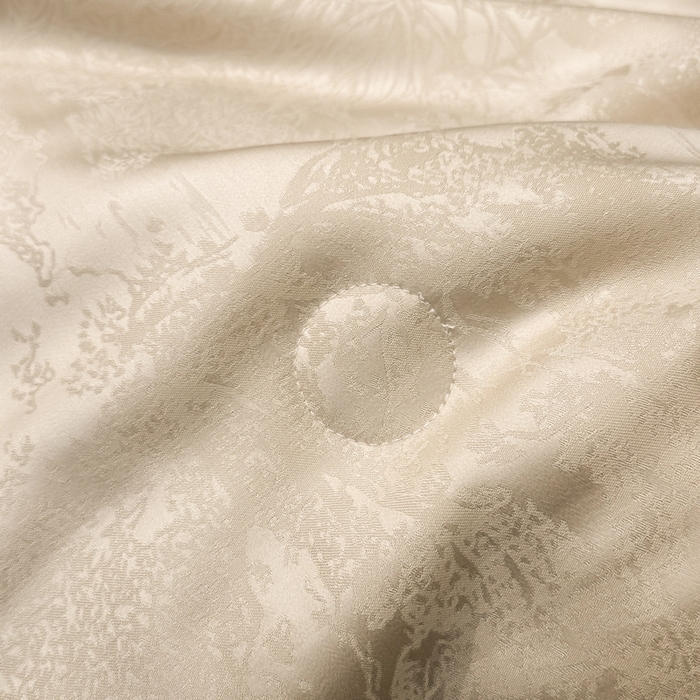 91家纺网 家纺一手货源 找家纺 慕晨 2026新款莱赛尔提花四件套高级简奢款天丝夏被四件套直播热款 佩吉拉