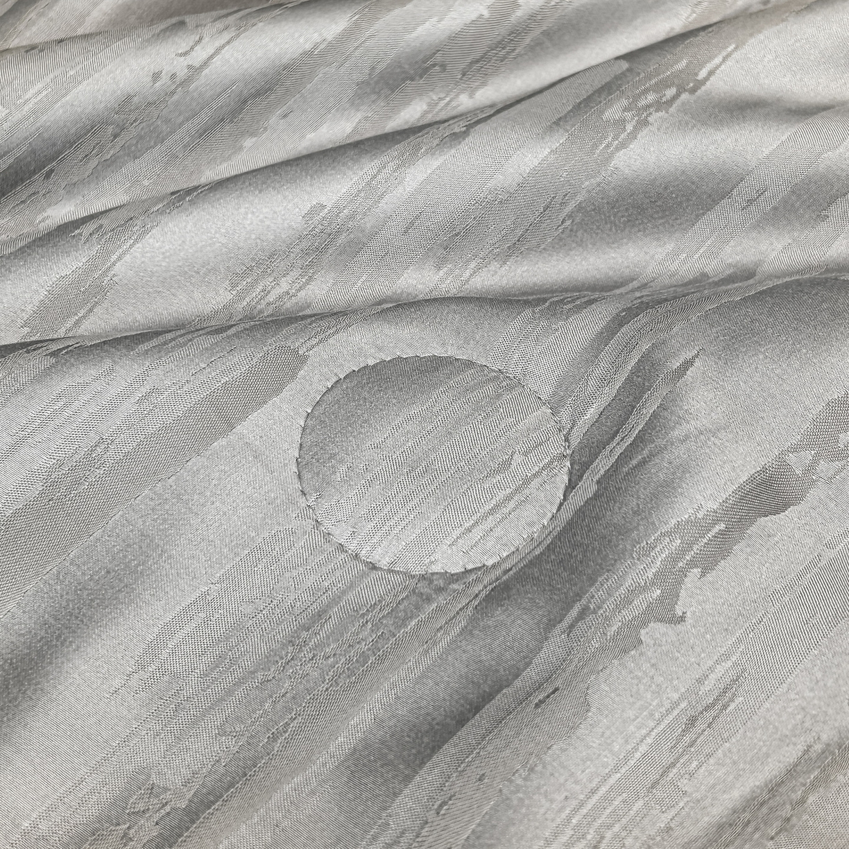 91家纺网 家纺一手货源 找家纺 慕晨 2026新款莱赛尔提花四件套高级简奢款天丝夏被四件套直播热款 亚希