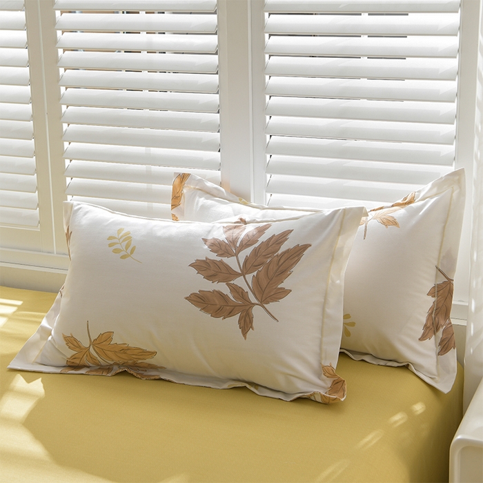 91家纺网 家纺一手货源 找家纺 董成龙 2026新款直播爆款加厚全棉活性磨毛四件套纯棉三件套 声声蔓-咖