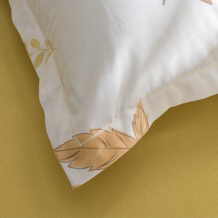 91家纺网 家纺一手货源 找家纺 董成龙 2026新款直播爆款加厚全棉活性磨毛四件套纯棉三件套 声声蔓-咖