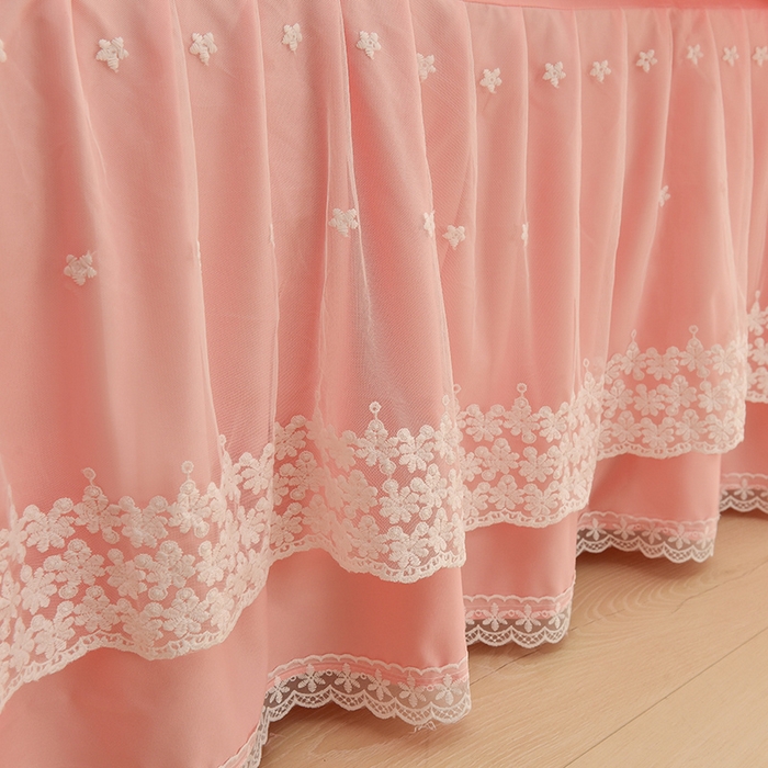 91家纺网 家纺一手货源 找家纺 （总）迪梦姿家纺 2025新款公主风高克重洛卡棉四件套