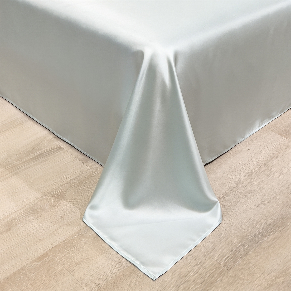 91家纺网 家纺一手货源 找家纺 兄弟坊 2026新款水洗冰丝刺绣夏被夏凉被夏被四件套 菠萝气泡-白色