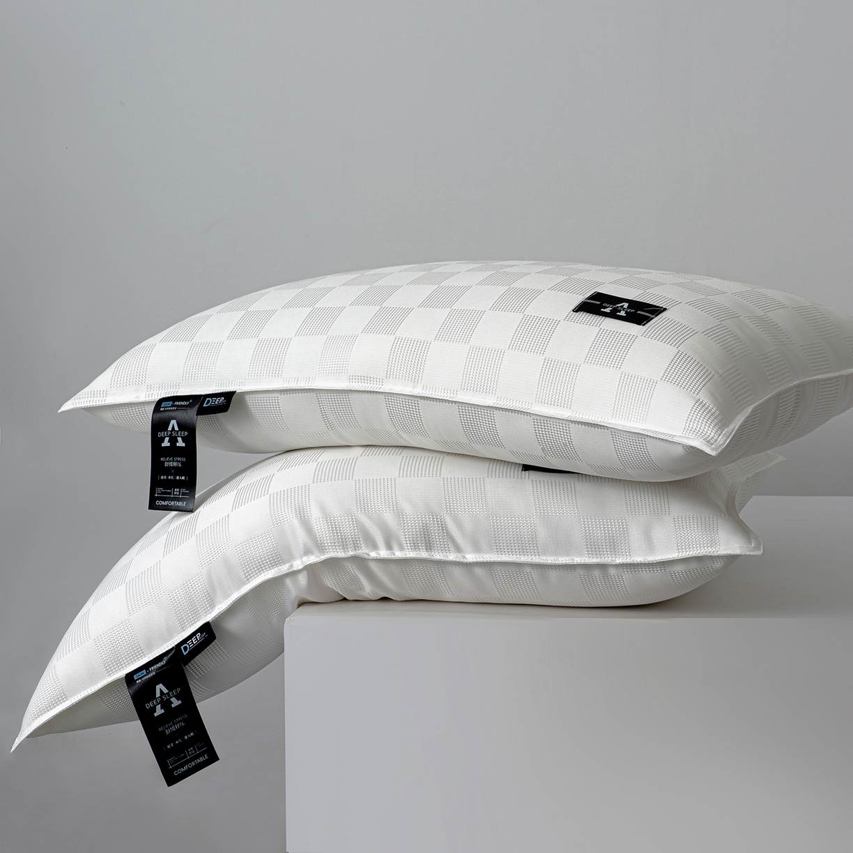 芯宜佳 2026新款5D轻柔舒睡枕 珍珠白