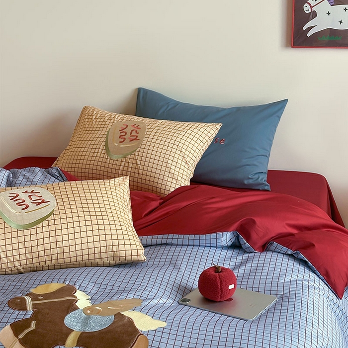 91家纺网 家纺一手货源 找家纺 （总）桃子家居 2026新款A类纯棉全棉元气小马贴布绣高端刺绣工艺四件套系列