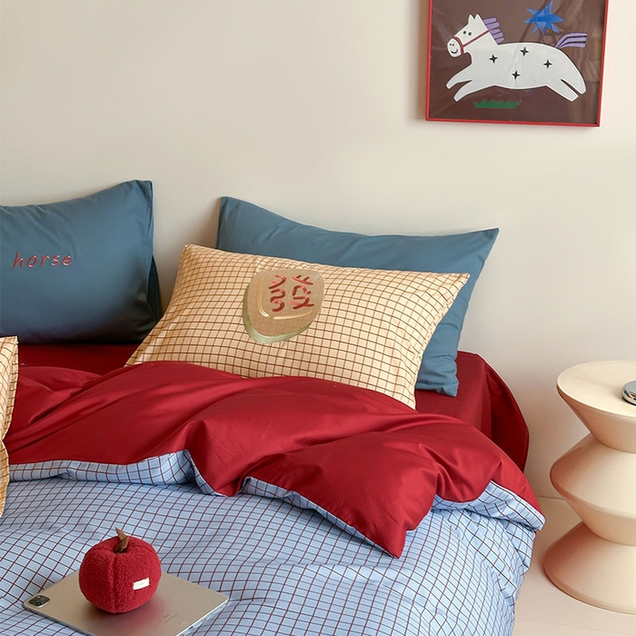 91家纺网 家纺一手货源 找家纺 （总）桃子家居 2026新款A类纯棉全棉元气小马贴布绣高端刺绣工艺四件套系列