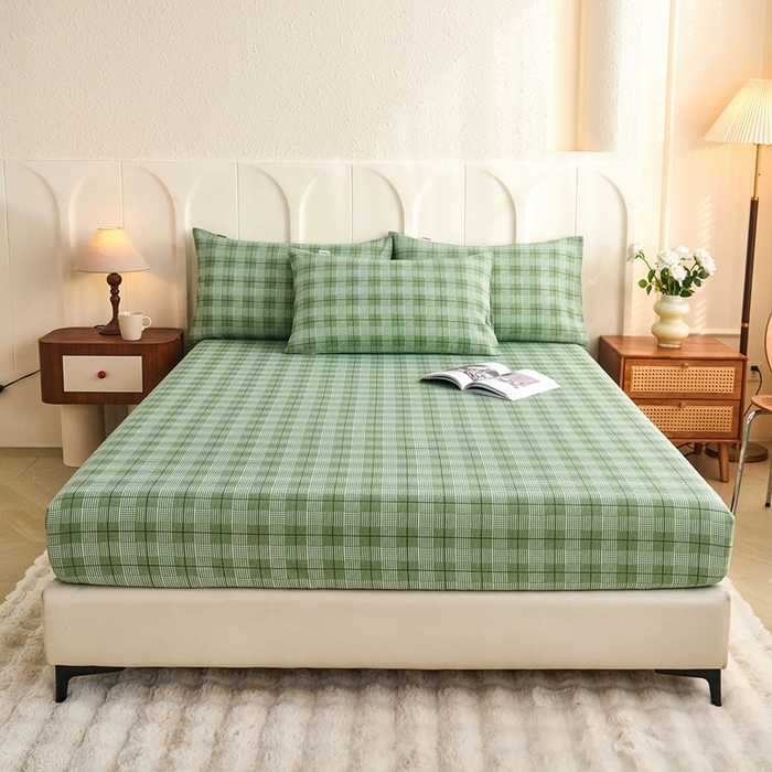 91家纺网 家纺一手货源 找家纺 （总）义博家纺 2026新款原棉老粗布单床笠