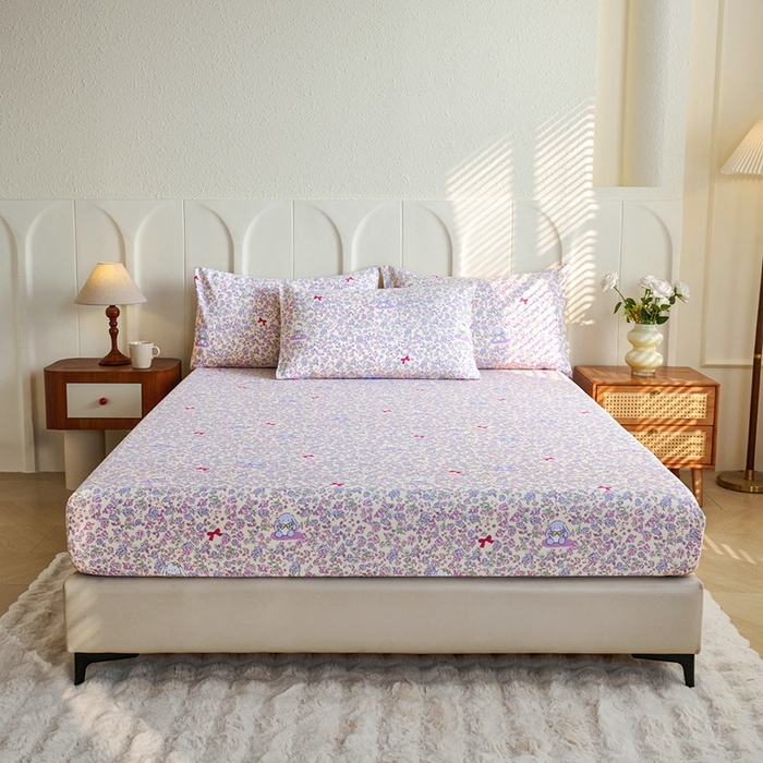 91家纺网 家纺一手货源 找家纺 （总）义博家纺 2026新款原棉老粗布单床笠