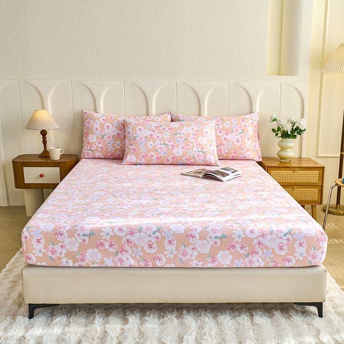 91家纺网 家纺一手货源 找家纺 （总）义博家纺 2026新款原棉老粗布单床笠