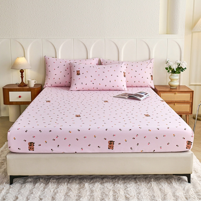 91家纺网 家纺一手货源 找家纺 （总）义博家纺 2026新款原棉老粗布单床笠