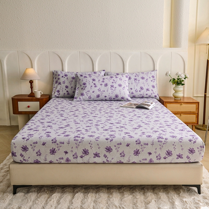 91家纺网 家纺一手货源 找家纺 （总）义博家纺 2026新款原棉老粗布单床笠