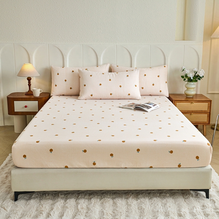 91家纺网 家纺一手货源 找家纺 （总）义博家纺 2026新款原棉老粗布单床笠