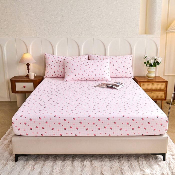 91家纺网 家纺一手货源 找家纺 （总）义博家纺 2026新款原棉老粗布单床笠