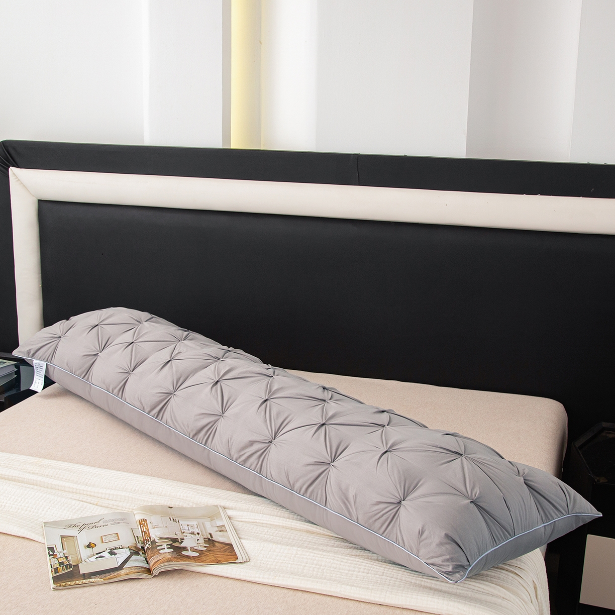 91家纺网 家纺一手货源 找家纺 （总）芯宜佳 2026新款枕芯纽花长枕双人枕芯酒店情侣枕家用亲子枕头