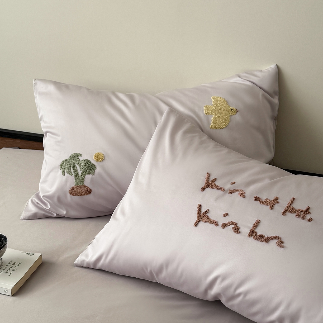 91家纺网 家纺一手货源 找家纺 （总）鹿班家居 2026春季新品100S长绒棉毛巾绣系列四件套-海风絮语 （标准会员-20元）