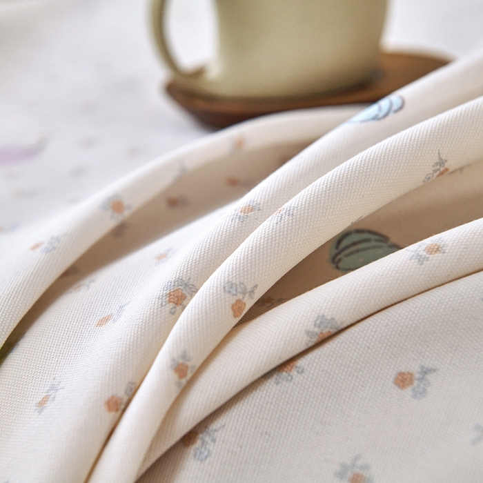 91家纺网 家纺一手货源 找家纺 义博家纺 2026新款原棉老粗布单床单 南瓜恋