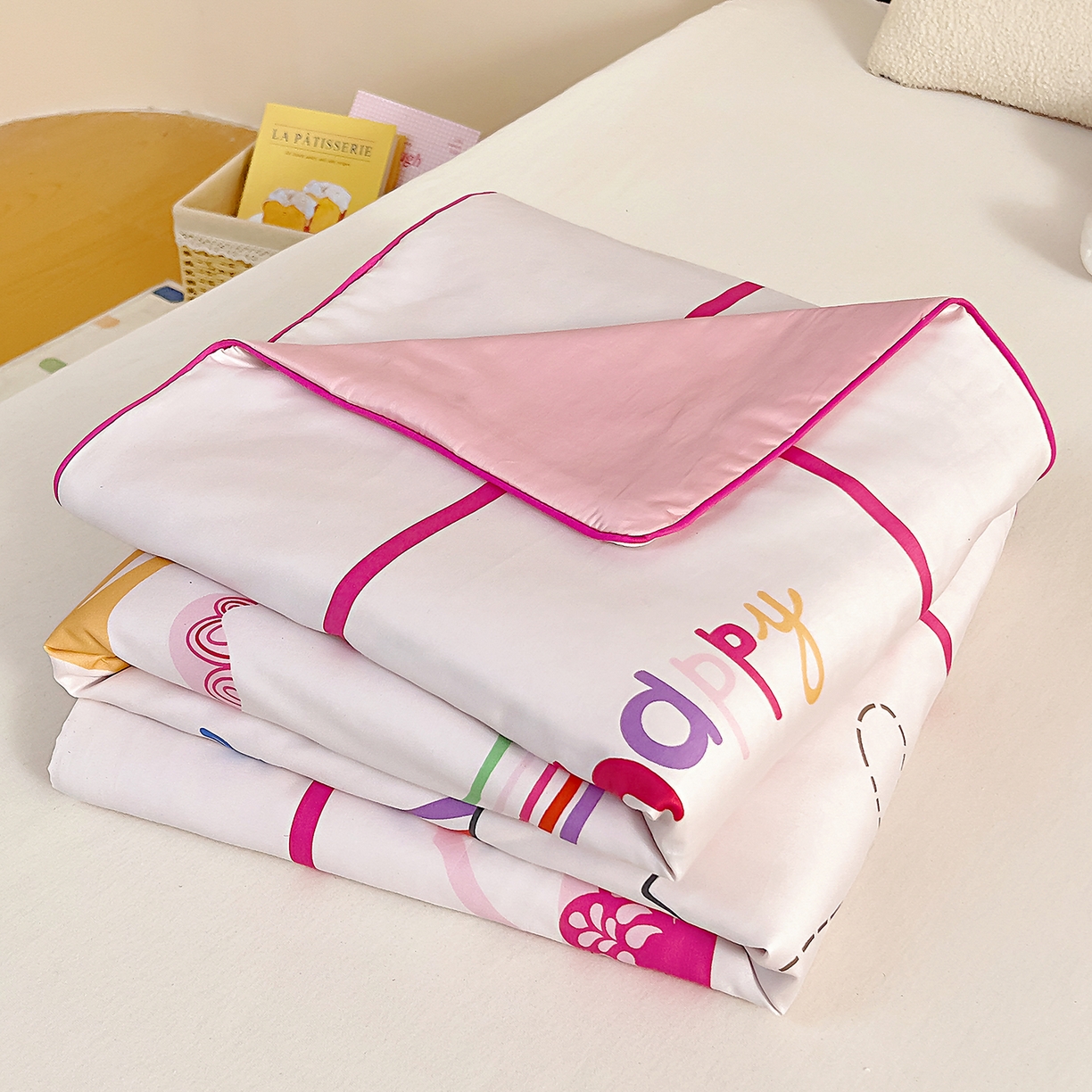 91家纺网 家纺一手货源 找家纺 （总）御棉坊 2026新品A类长绒棉数码印花幼儿园蚕丝夏被儿童夏凉被空调被婴童薄被子