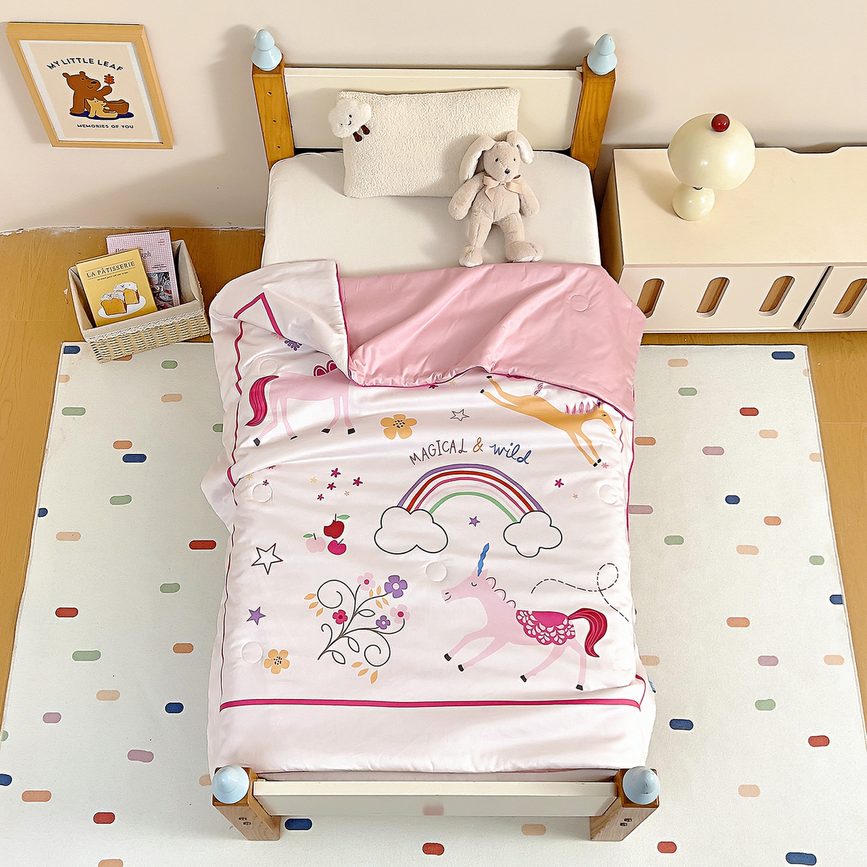 91家纺网 家纺一手货源 找家纺 （总）御棉坊 2026新品A类长绒棉数码印花幼儿园蚕丝夏被儿童夏凉被空调被婴童薄被子