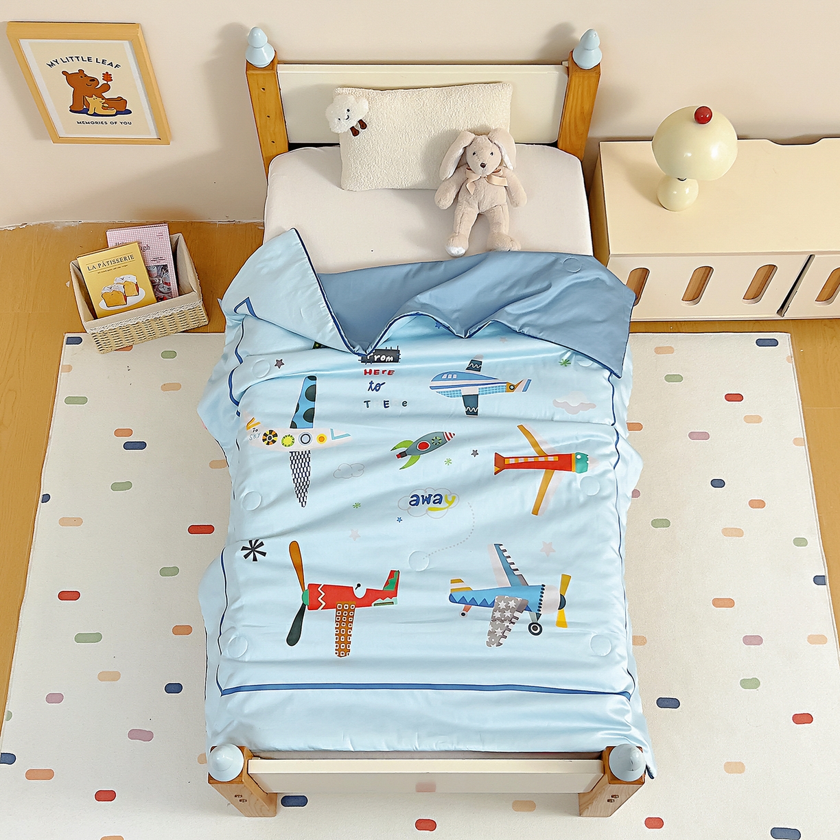 91家纺网 家纺一手货源 找家纺 御棉坊 2026新品A类长绒棉数码印花幼儿园蚕丝夏被儿童夏凉被空调被婴童薄被子 蚕丝-云霄集会