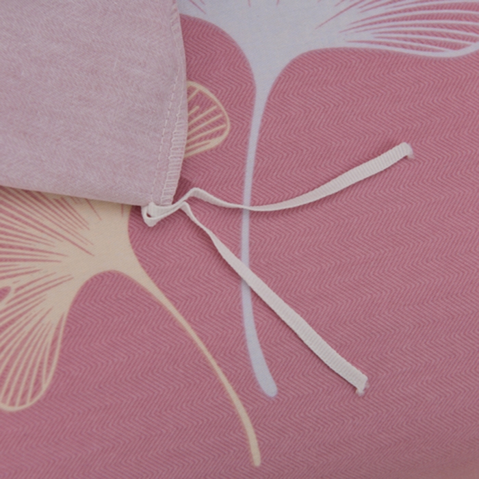 91家纺网 家纺一手货源 找家纺 董成龙 2026新款直播爆款加厚全棉活性磨毛四件套纯棉三件套 风中倩影-豆沙