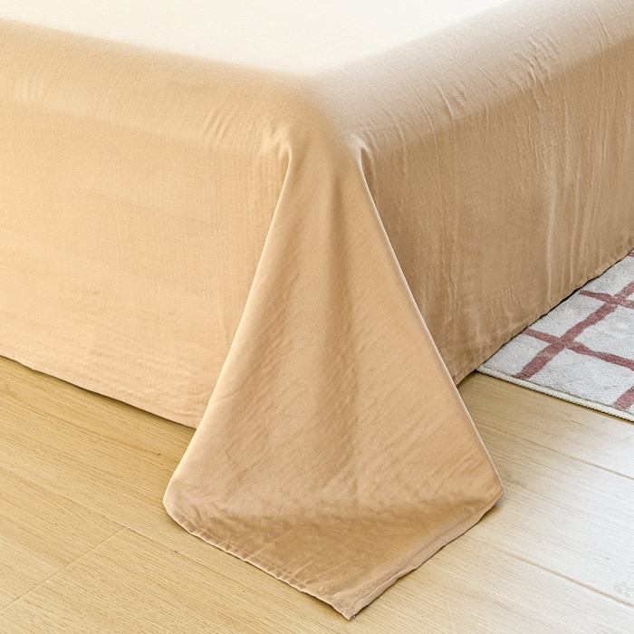 91家纺网 家纺一手货源 找家纺 卓越家纺 2026新款全棉纯棉A类双层纱四件套 乖乖熊